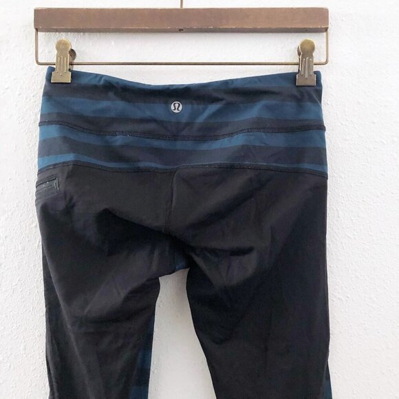 LULULEMON Run: Top Speed Cropped Leggings Check Measurements No Size Dot - Picture 5 of 9